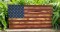 Charred Wood American Flag